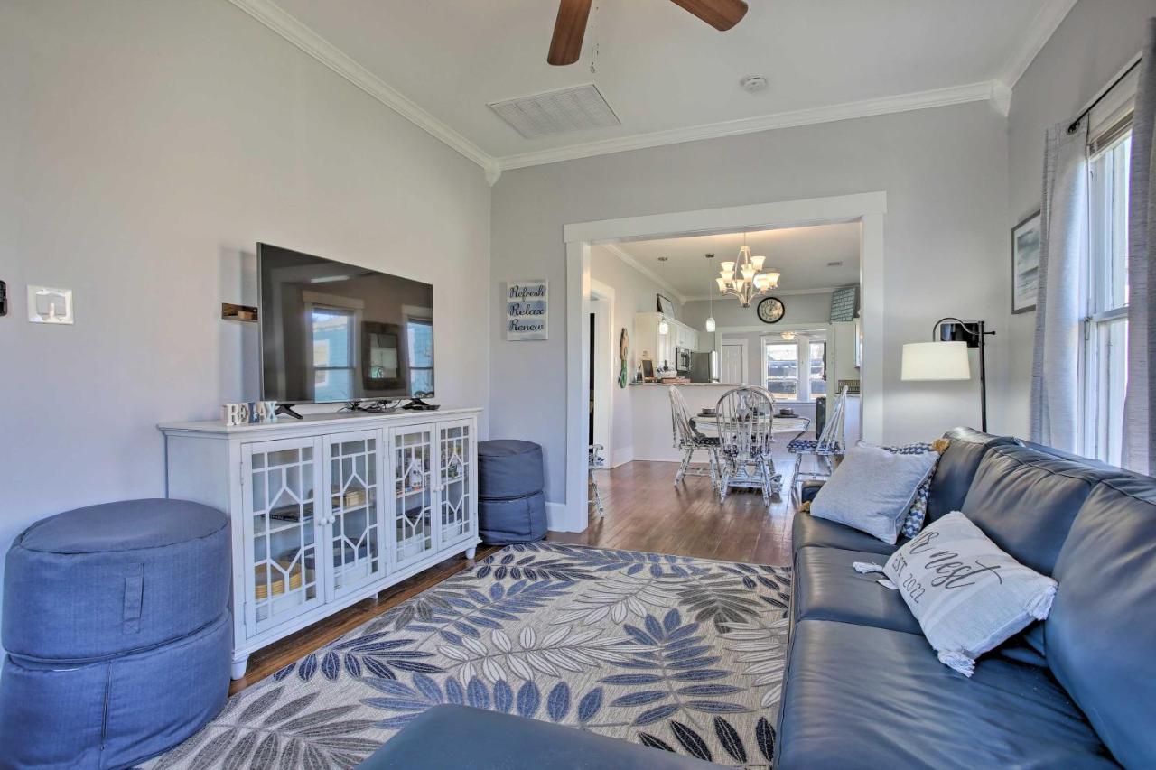 Cozy Beach Bungalow Near Galveston Seawall And Pier Dış mekan fotoğraf